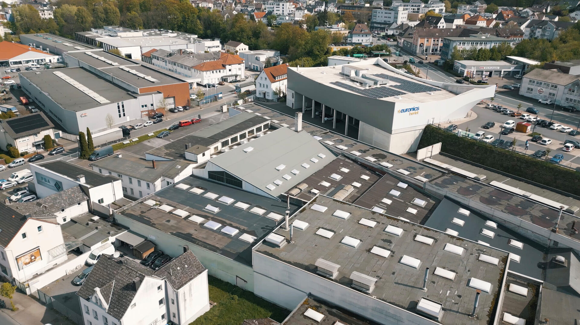 Evotec GmbH site in Arnsberg – aerial view